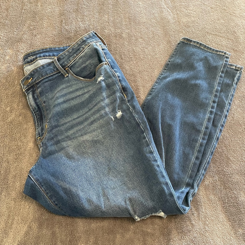 Old Navy Distressed Skinny Jeans Pants